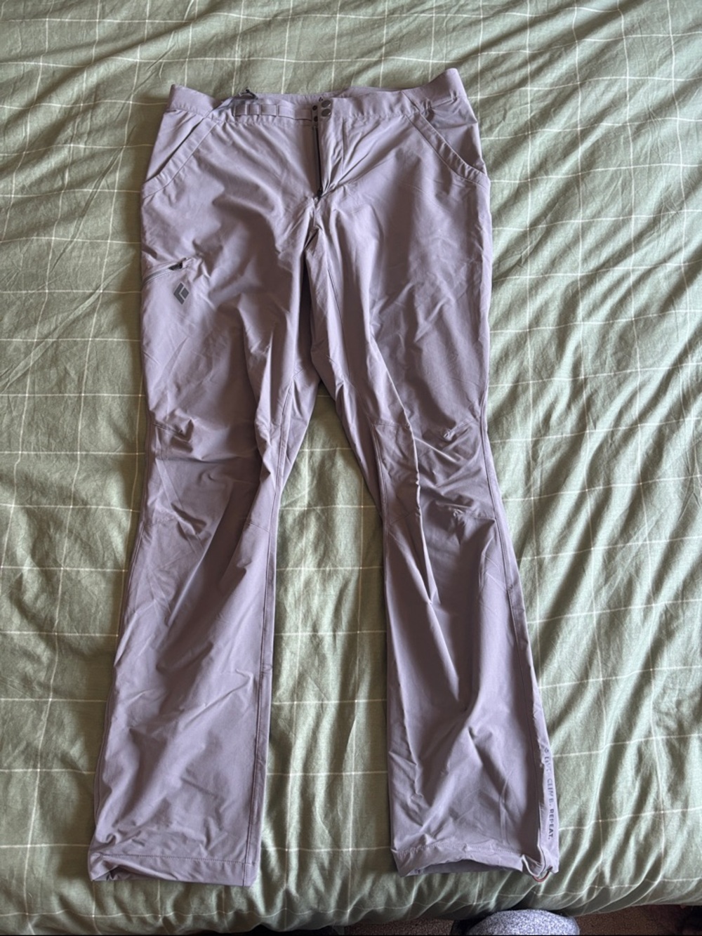 Black Diamond Lavender/Grey Softshell Hiking Pants